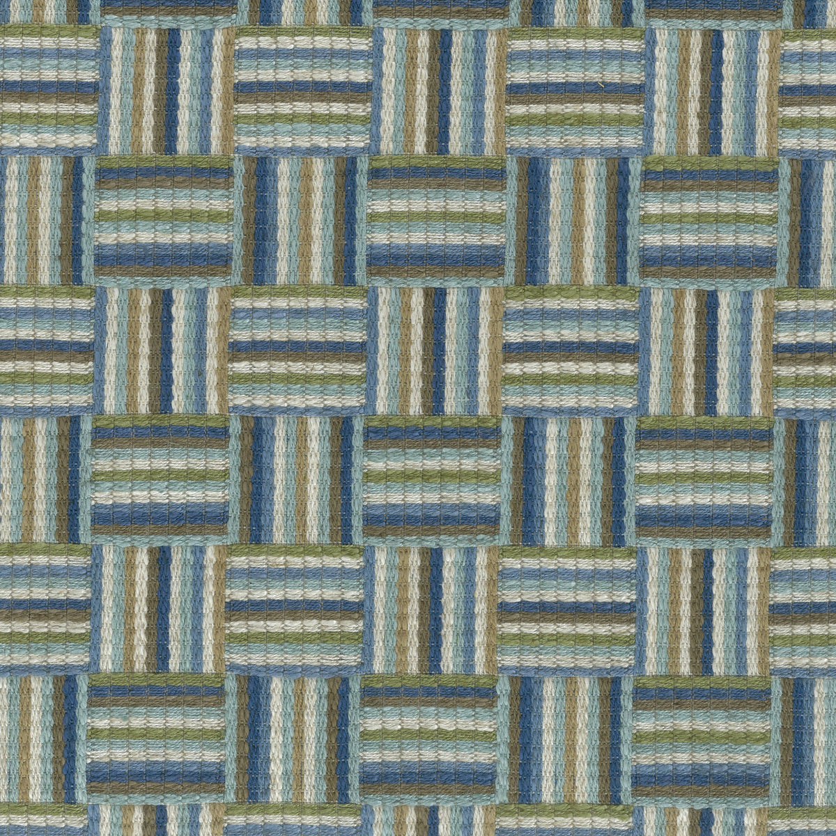 Atwood Blue/Green — Nina Campbell tyg