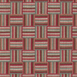 Atwood Red/Coral — Nina Campbell tyg