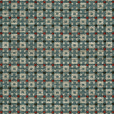 Chiddingstone Blue/Red — Nina Campbell tyg