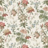 Somerhill Coral/Eucalyptus — Nina Campbell tyg