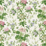 Somerhill Pink/Green/Mauve — Nina Campbell tyg