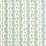 Sidney Stripe Aqua/Green/Yellow — Nina Campbell tyg