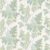 Fern Craze Aqua/Eucalyptus — Nina Campbell tyg