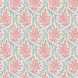 Bedgebury Red/Teal — Nina Campbell tyg