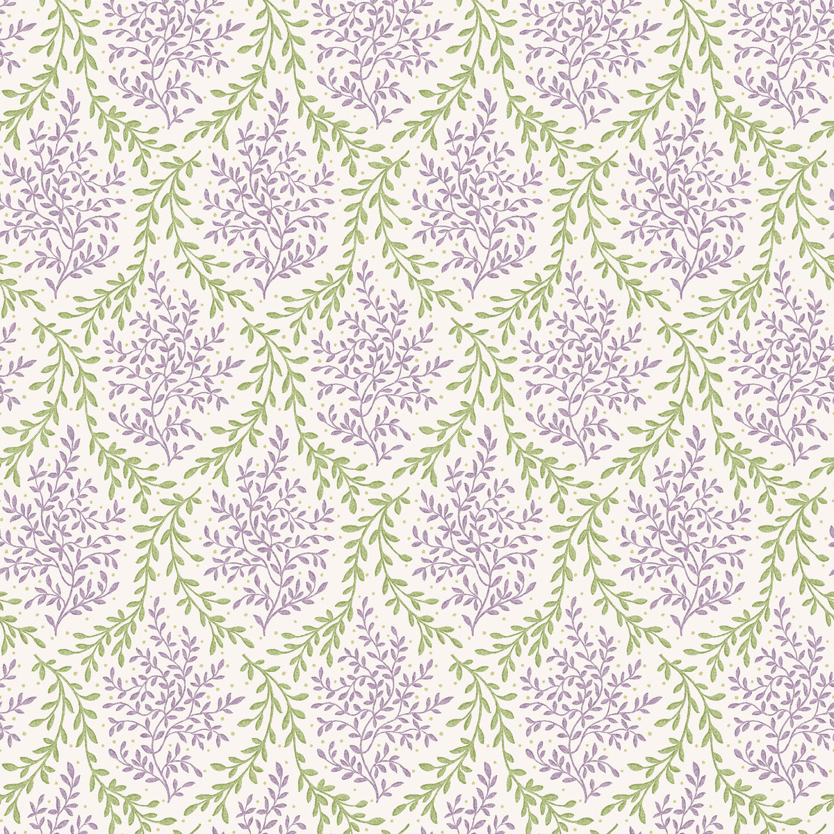 Bedgebury Lilac/Green — Nina Campbell tyg