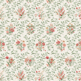 Hollingbourne Coral/Eucalyptus — Nina Campbell tyg