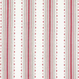 Mabel Stripe Ruby/Duck Egg — Nina Campbell tyg