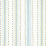 Mabel Stripe Aqua/Yellow — Nina Campbell tyg