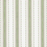 Mabel Stripe Green/Chocolate — Nina Campbell tyg