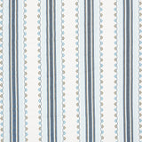 Mabel Stripe Blue/Chocolate — Nina Campbell tyg
