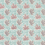 Clarice Teal/Ruby/Amethyst — Nina Campbell tyg
