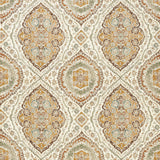 Karabali Ochre/Eucalyptus — Nina Campbell tyg