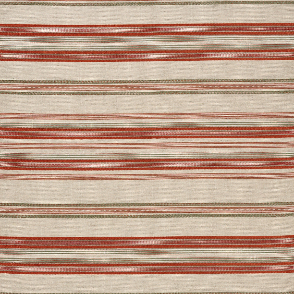 Farnaz Stripe Persimmon — Nina Campbell tyg
