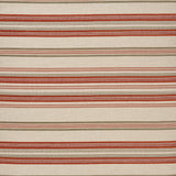 Farnaz Stripe Persimmon — Nina Campbell tyg