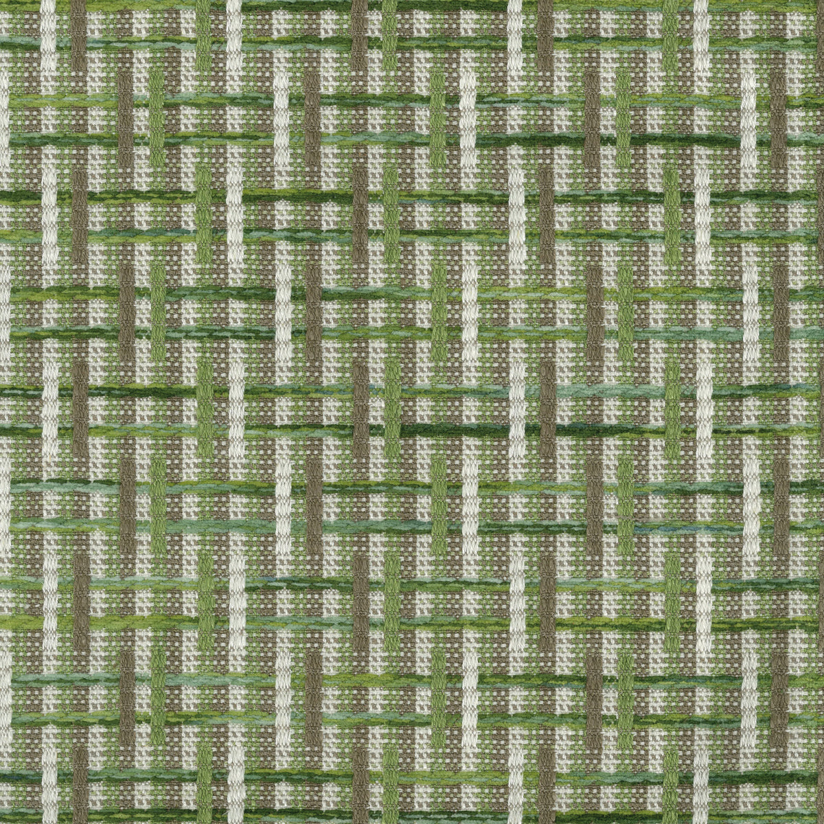 Altana Green/Taupe — Nina Campbell tyg