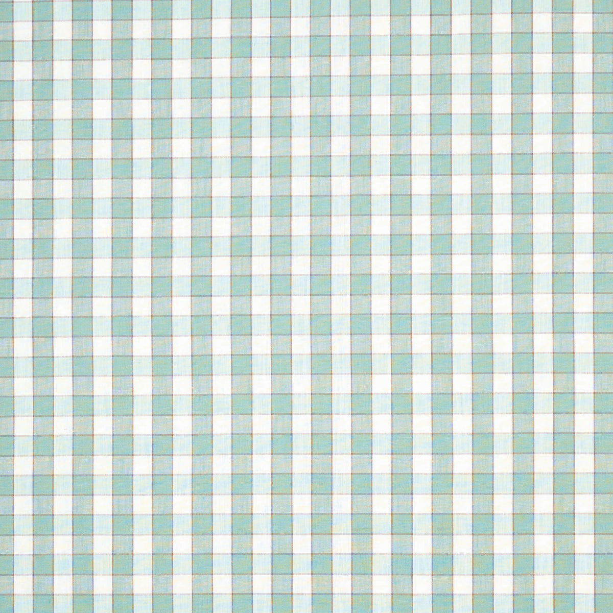 Honfleur Check Jade — Nina Campbell tyg