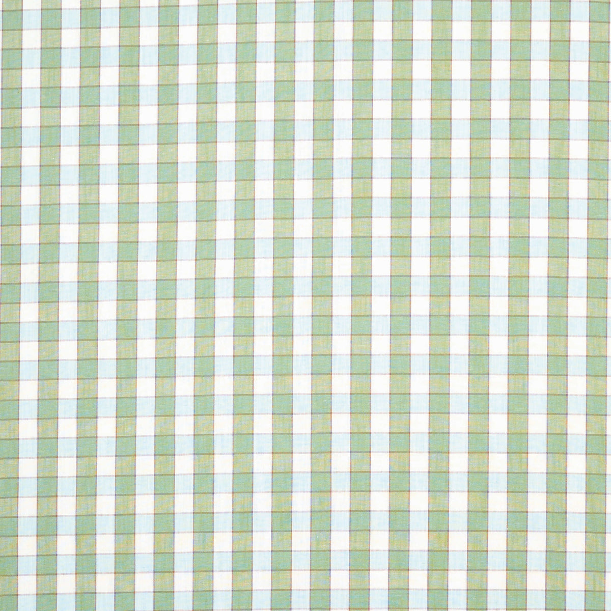 Honfleur Check Green — Nina Campbell tyg