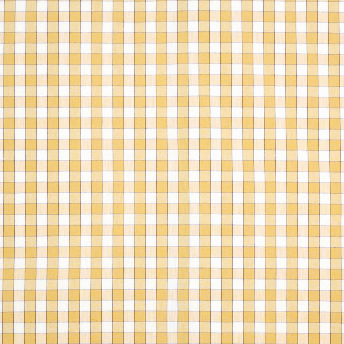 Honfleur Check Yellow — Nina Campbell tyg