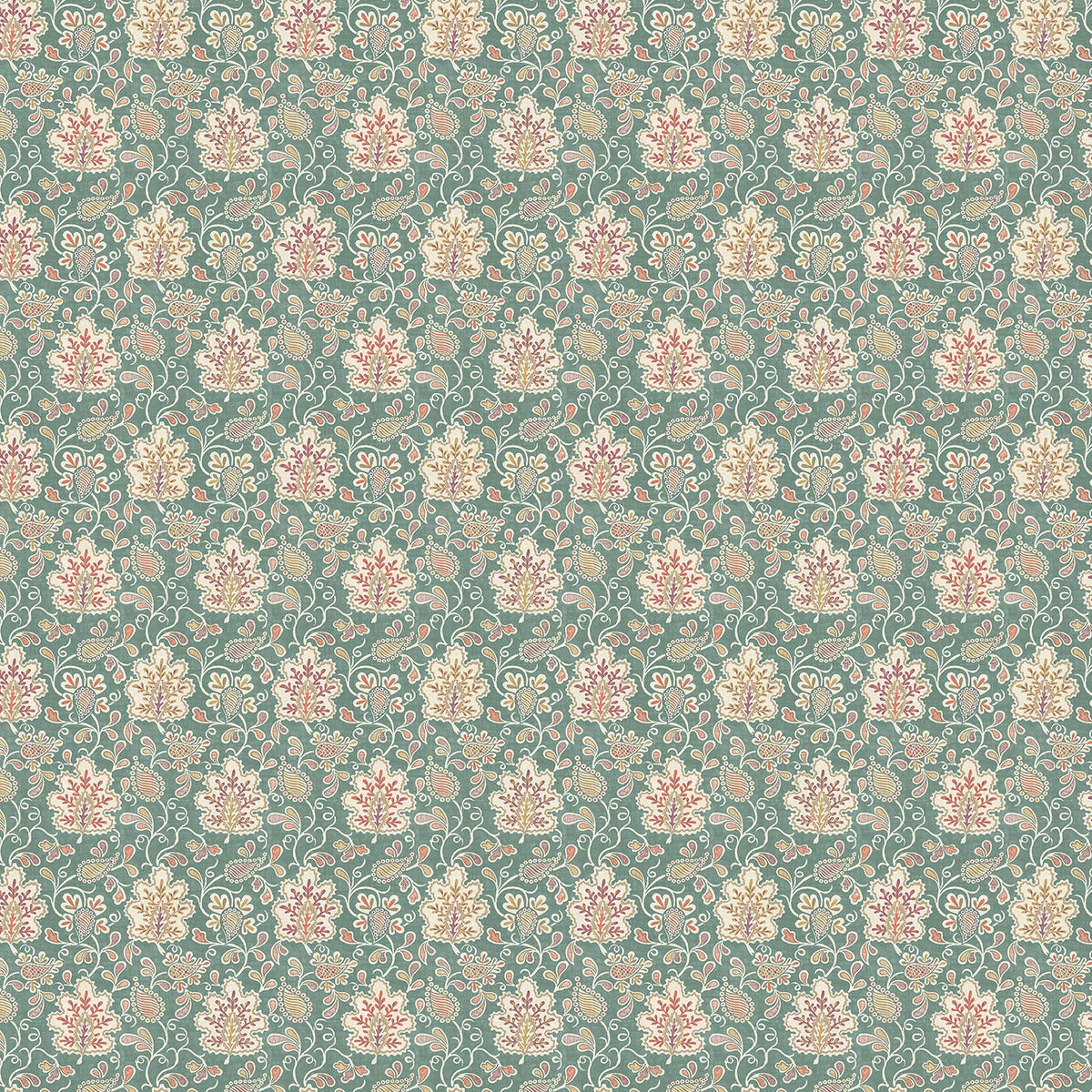 Annecy Teal — Nina Campbell tyg
