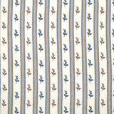 Anduze Blue/Chocolate — Nina Campbell tyg