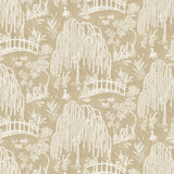 Les Saules Beige — Nina Campbell tyg