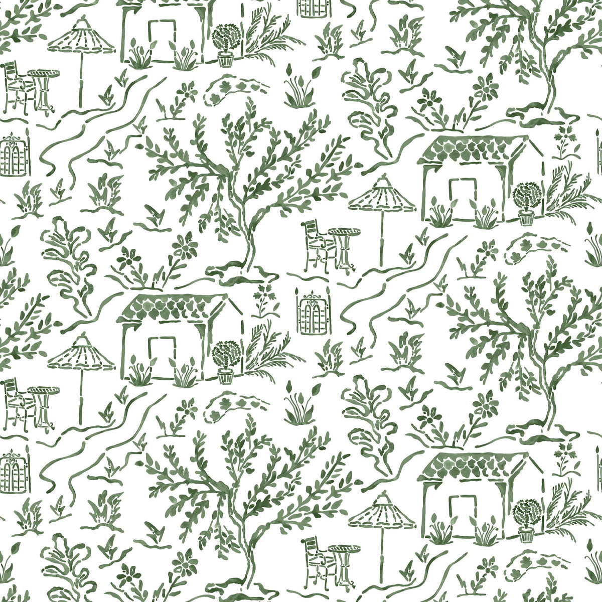 La Quintinie Eucalyptus — Nina Campbell tyg
