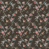 Boscobel Chocolate/Rose — Nina Campbell tyg