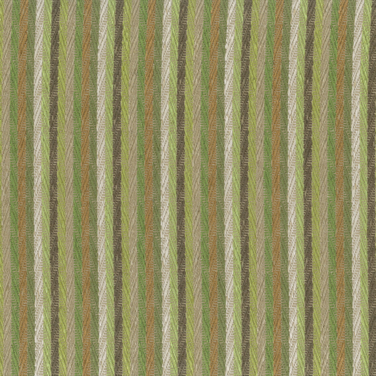 Popham Green/Chocolate — Nina Campbell tyg