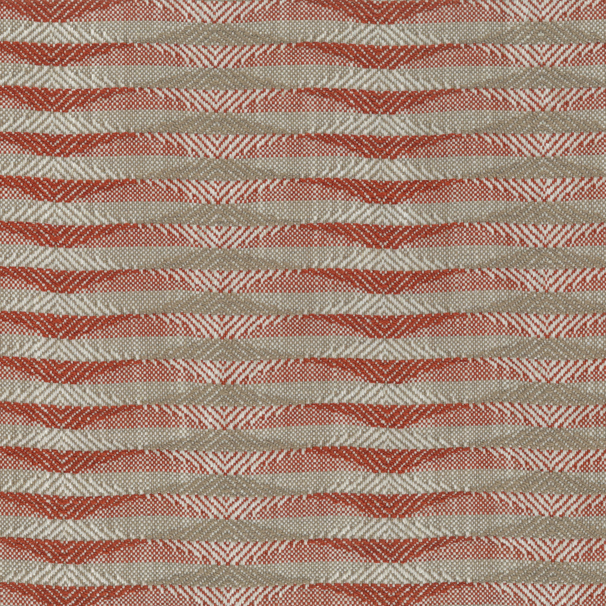 Kingham Russet/Taupe — Nina Campbell tyg