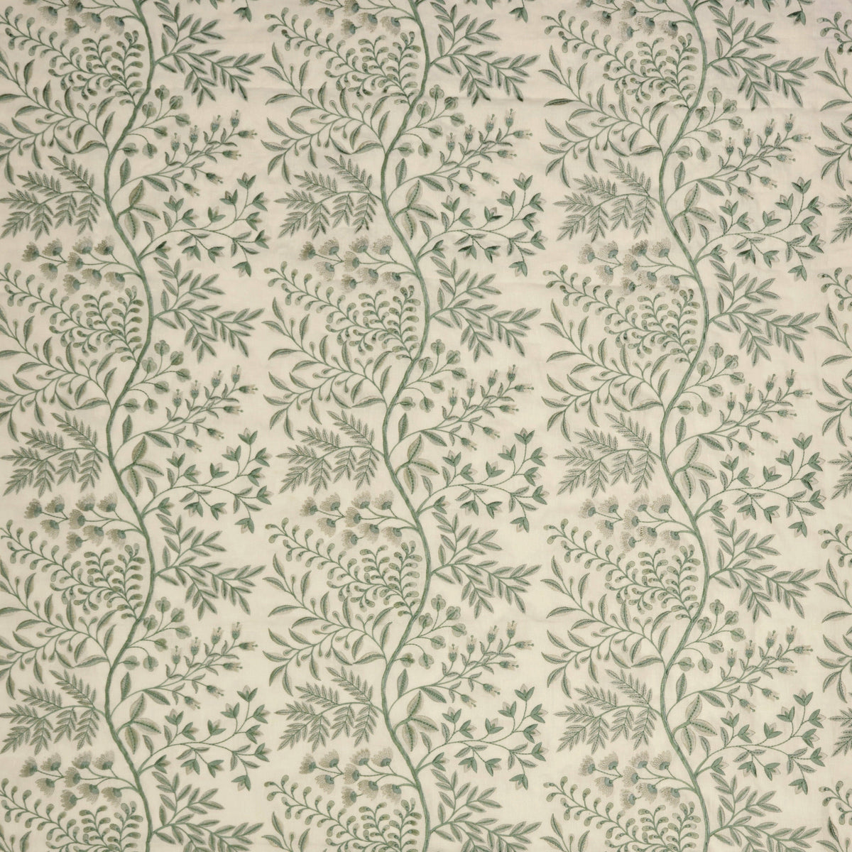 Lamballe Eucalyptus/Ivory — Nina Campbell tyg