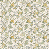 Genevieve Yellow/Sage/Ivory — Nina Campbell tyg