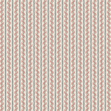 Odile Duck Egg/Red — Nina Campbell tyg