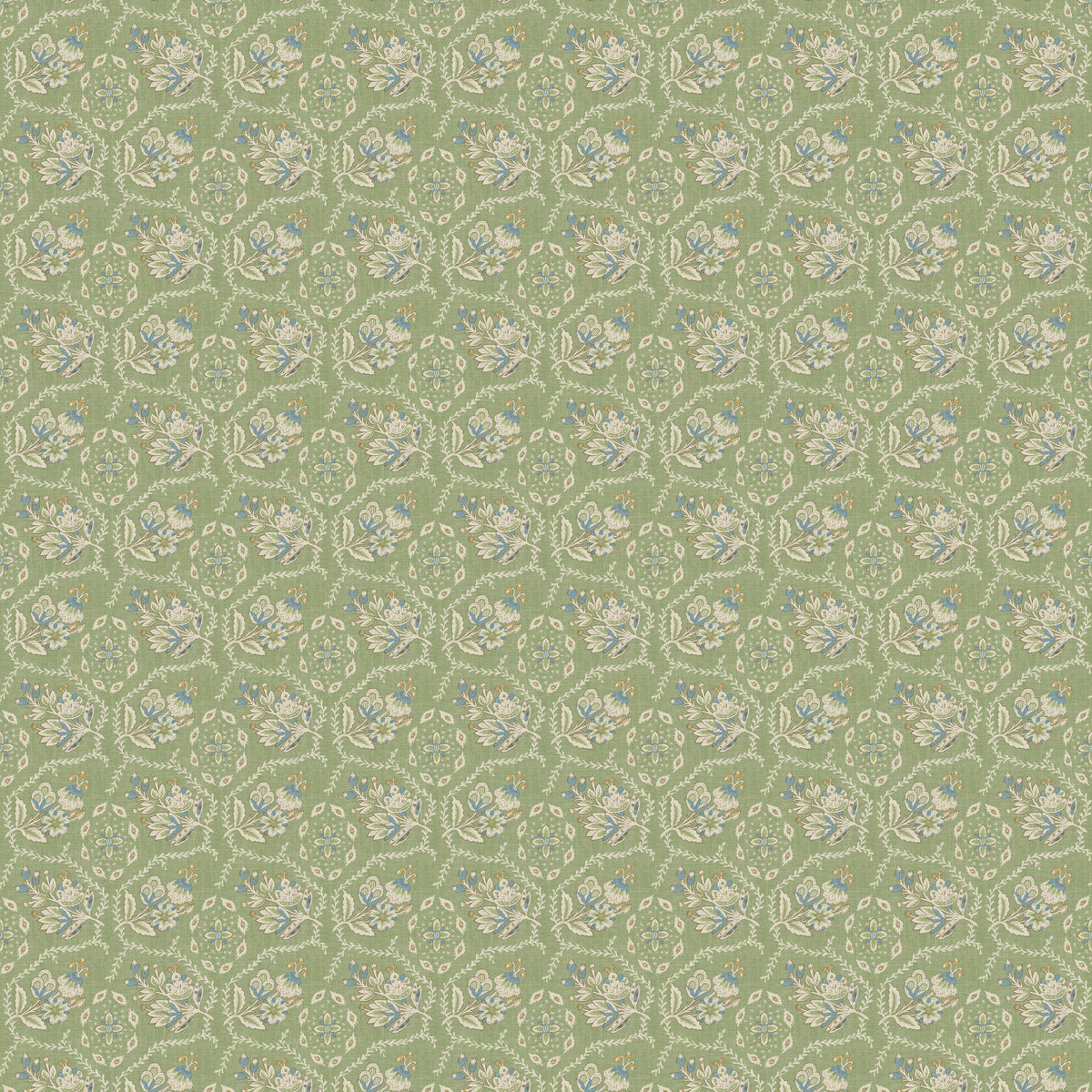 Pagelle Green — Nina Campbell tyg