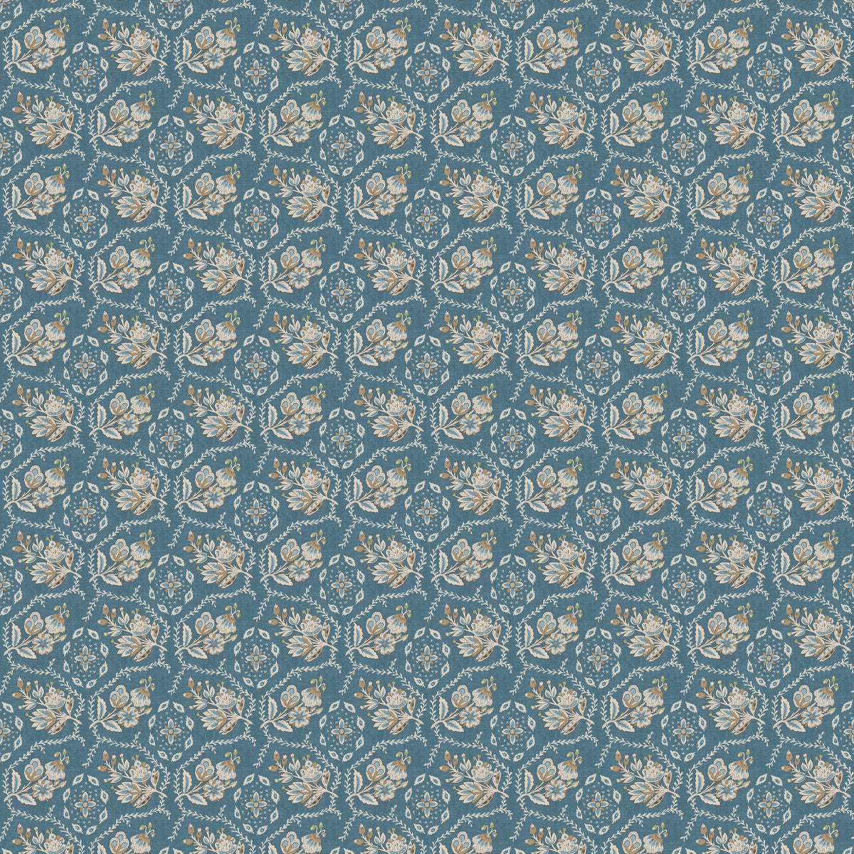 Pagelle Denim — Nina Campbell tyg
