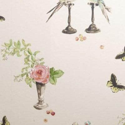 Perroquet Ivory/Multi — Nina Campbell tapet