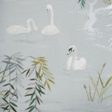Swan Lake Grey — Nina Campbell tapet