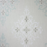 Holmwood Aqua/White — Nina Campbell tapet