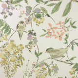Penglai Coral/Lavender/Green — Nina Campbell tapet