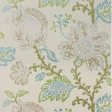 Coromandel Stone/Green/Aqua — Nina Campbell tapet