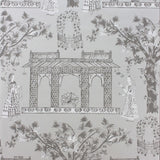 Pavilion Garden Silver — Nina Campbell tapet
