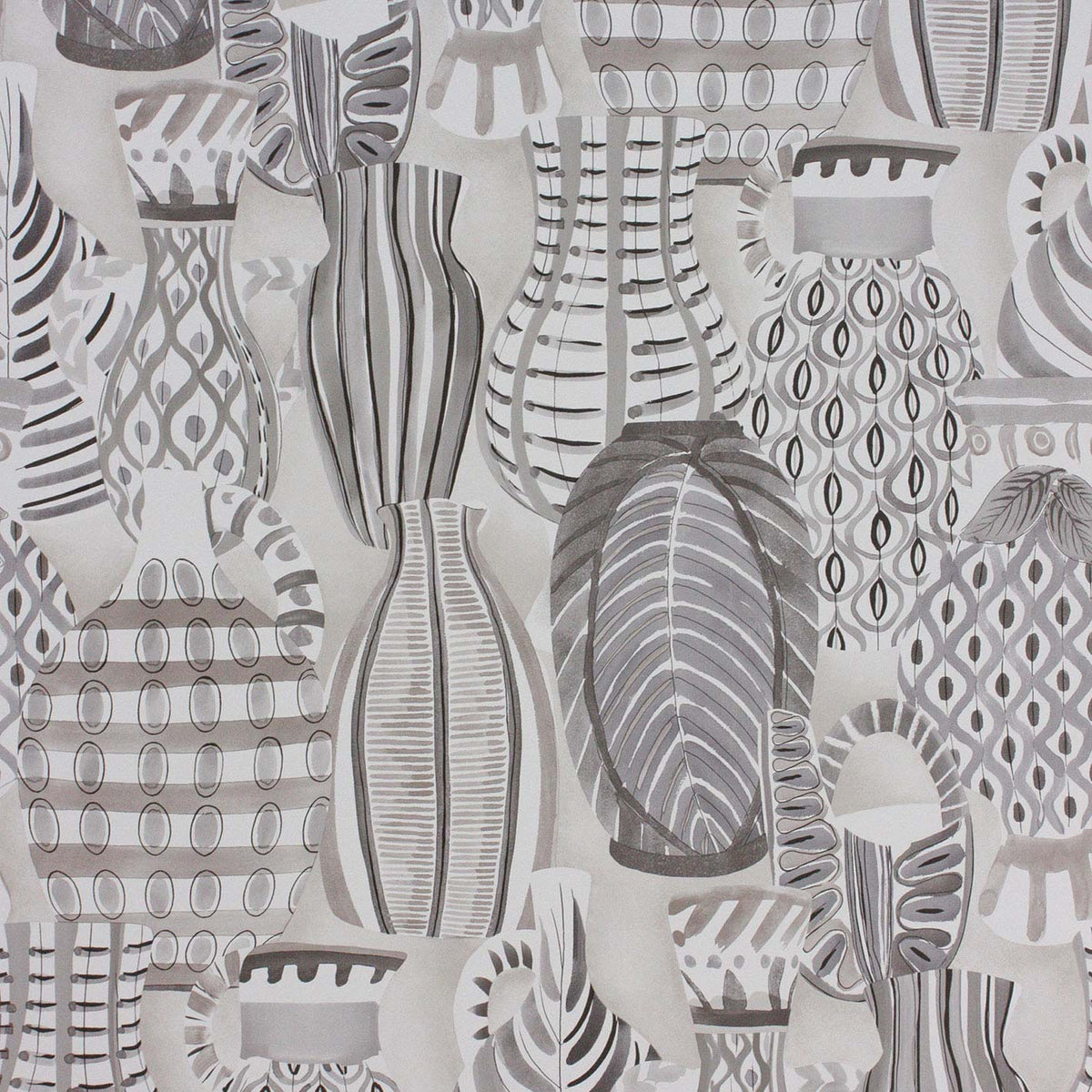 Collioure Grey/Taupe — Nina Campbell tapet