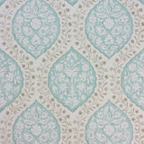 Marguerite Aqua/Taupe — Nina Campbell tapet
