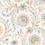 Baville Aqua/Ochre — Nina Campbell tapet