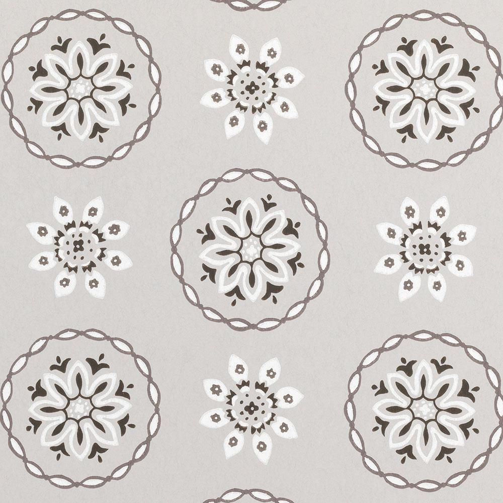 Garance French Grey — Nina Campbell tapet