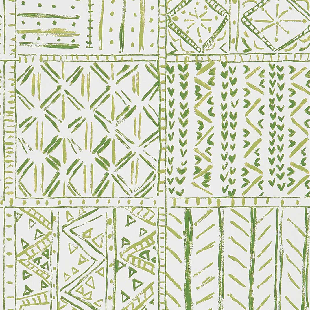 Cloisters Green — Nina Campbell tapet