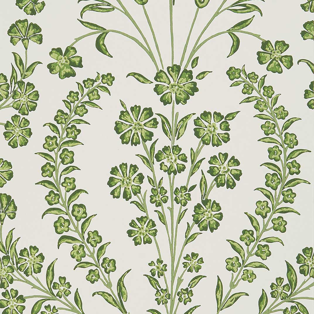 Chelwood Green/Ivory — Nina Campbell tapet