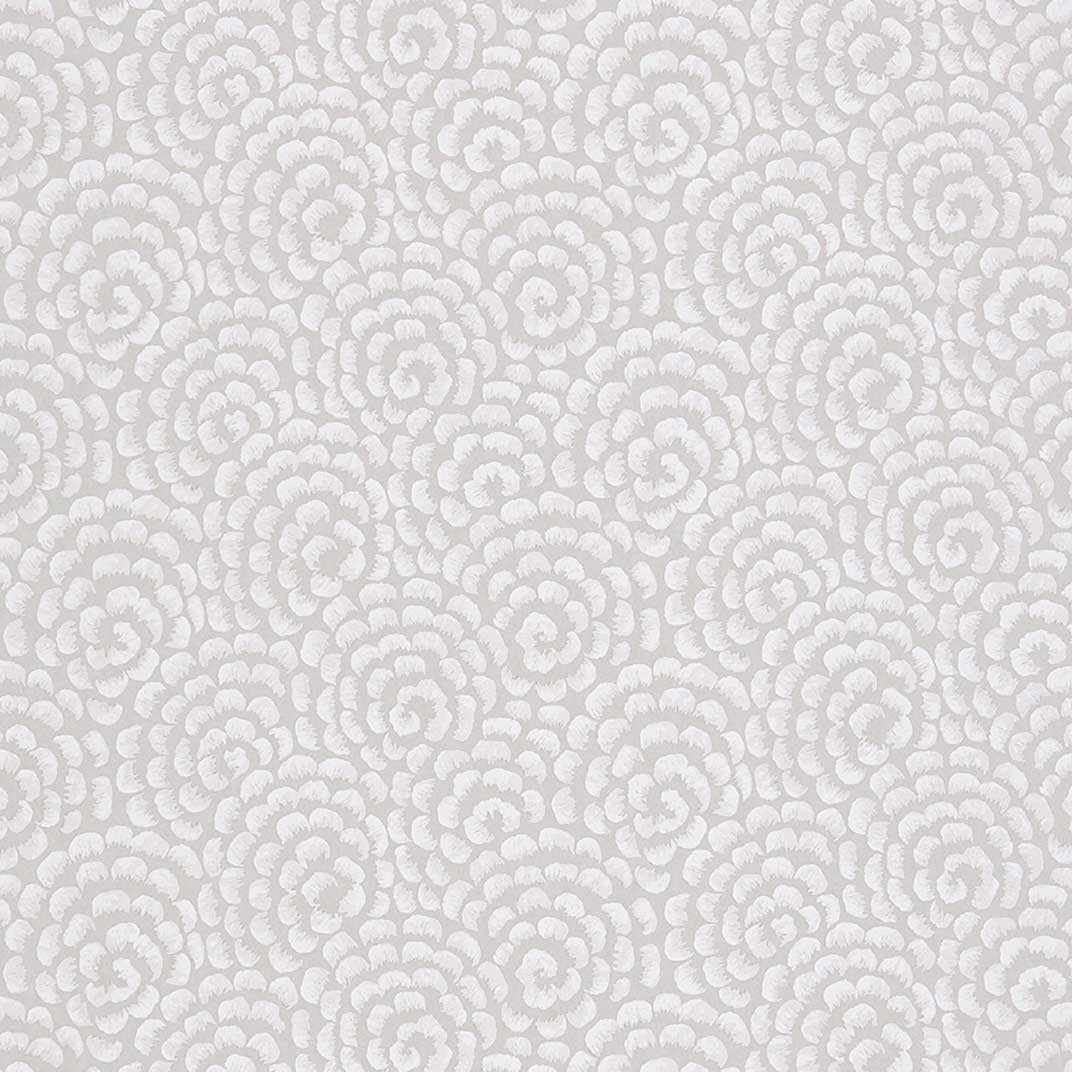 Kingsley Dove Grey/Ivory — Nina Campbell tapet