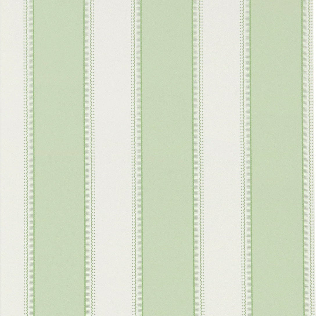 Sackville Stripe Green — Nina Campbell tapet