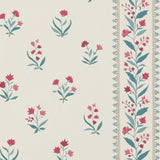 Petit Dapuri Blue/Red — Nina Campbell tapet