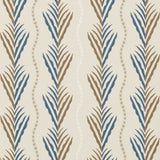 Meridor Blue/Chocolate — Nina Campbell tapet